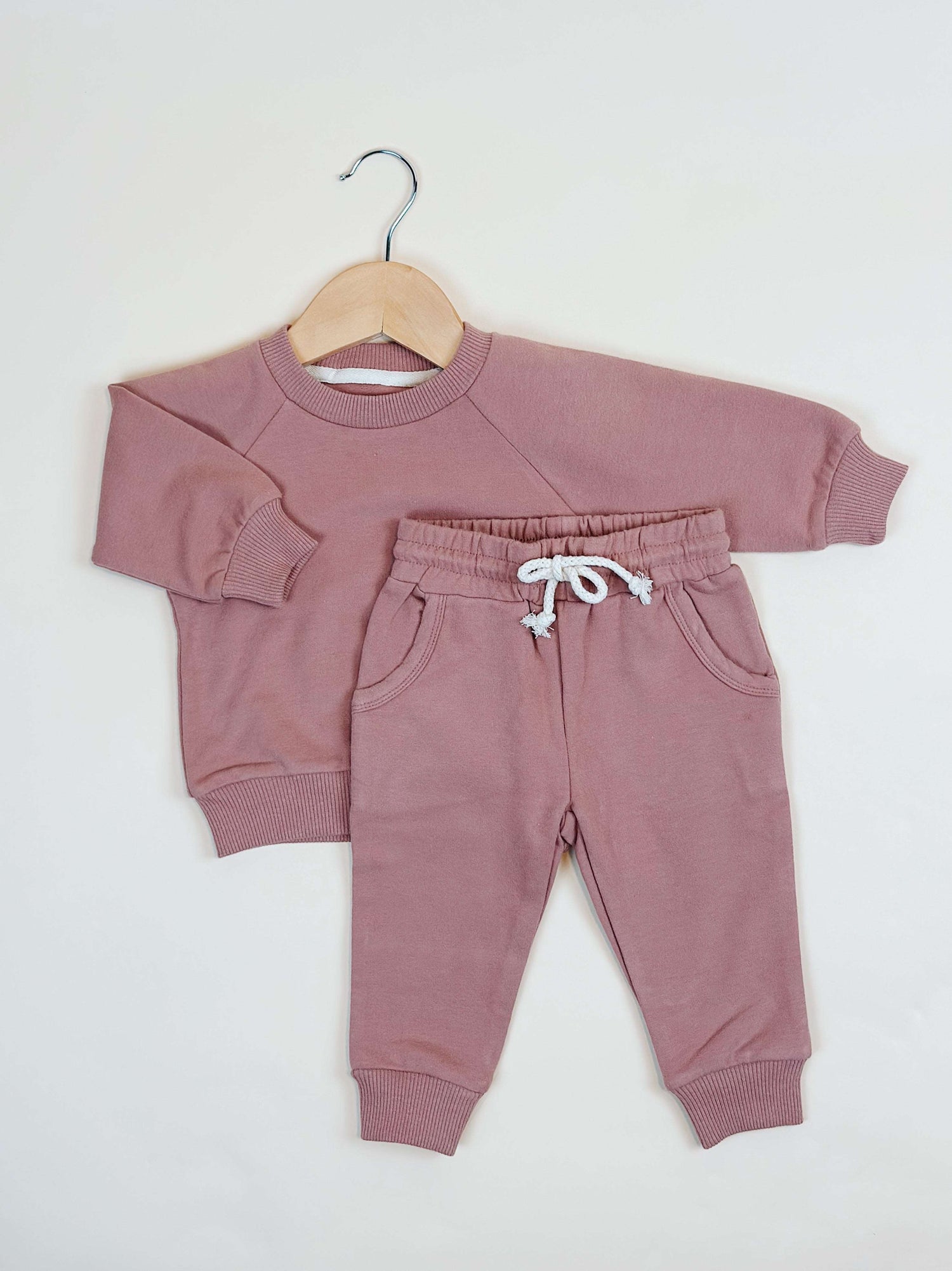 Apricot French Terry Set