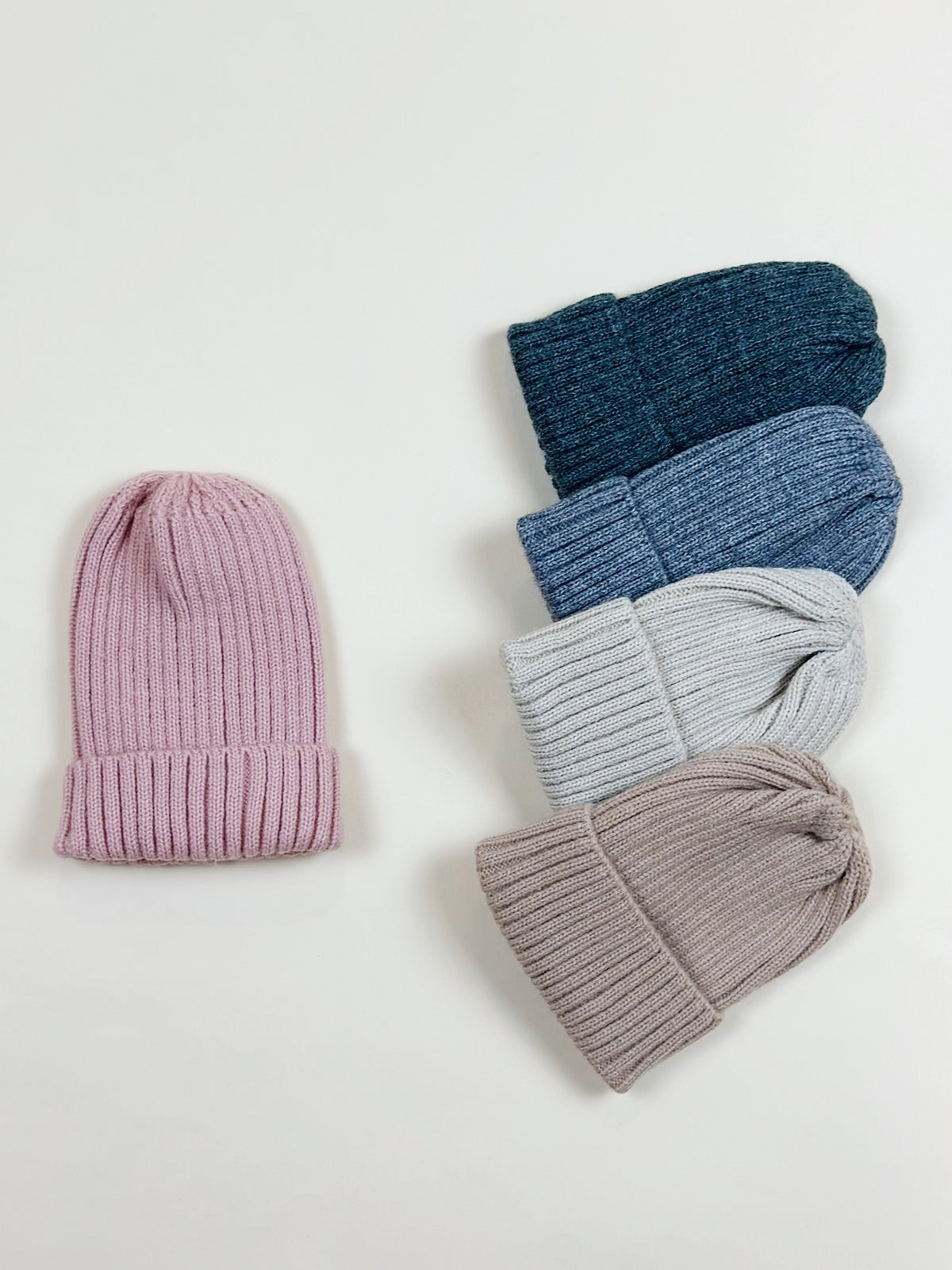 Blush Knitted Beanie