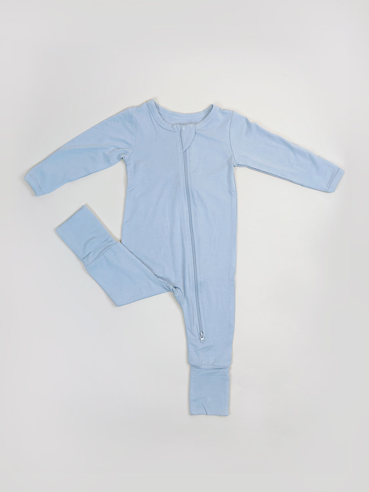 Frosted Grey Organic Bamboo Romper